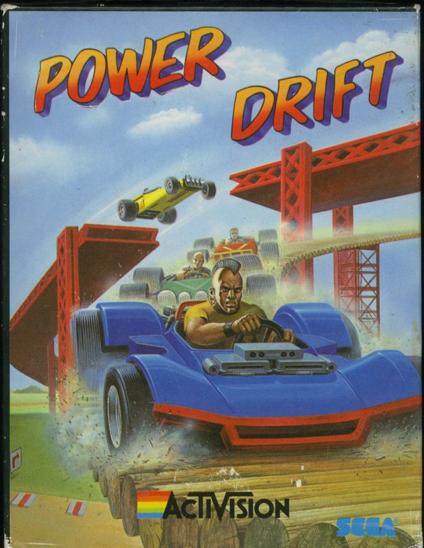 Power Drift box art for Sega Saturn